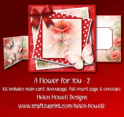 A Flower for you 2 - Blank Card