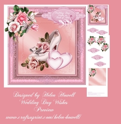Wedding Day Wishes 2 - Suitable for both male/female & female/female weddings.
