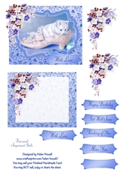 Kitty in Shoe- Multi Occasion Card