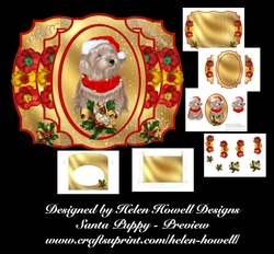 Santa Puppy