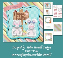 Easter Time Female/Male Card