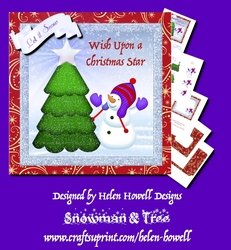 Snowman & Christmas Tree