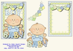 Baby Boy Topper