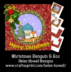 Christmas Penguin & Fox