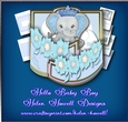 Hello Baby Boy - Bendy Card