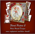 Floral Picture 2 - Tent Card - Multi Occasions Card