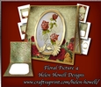 Floral Picture 4 - Tent Card - Multi Occasions Card