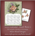 2022 Calendar - Sweet Roses 1