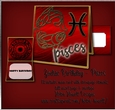 Zodiac - Pisces - Unisex Card