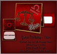 Zodiac Libra - Unisex Card