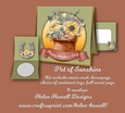 Pot of Sunshine - Tent Card - Multi Occasions