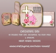 Christening Day - cut and fold card