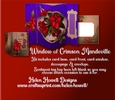 Window ofCrimson Mandeville - Multi Occasions Card  - Window Card