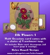 Silk Flowers 1 - Multi Occasions Card