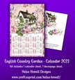 English Country Garden - Calendar 2023