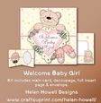 Welcome Baby Girl
