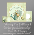 Watering Can & Flowers 1 - multi occasions card