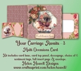 Your Carriage Awaits 3 - Cut & Fold with 3D Front Panel
