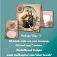 Vintage Ships 3  - Blank Card