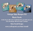 Vintage Ships - Blank Card - Bumper Kit