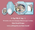 A Cup Full of Joy -2 - Octagonal Card - Multi Occasions.