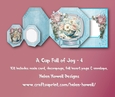 A Cup Full of Joy -4 - Octagonal Card - Multi Occasions.