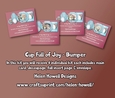 A Cup Full of Joy  Bumper Kit- Octagonal Card - Multi Occasions.