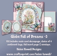 Globe full of Dreams - 3 - Multi Occasions Card