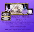 Lavender - Beautiful Purple 2 - Multi Occasions Card