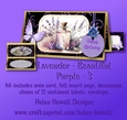 Lavender - Beautiful Purple 3 - Multi Occasions Card