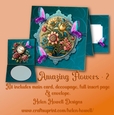 Amazing Flowers 2, Tent Card - Blank Card - Multi Occasions