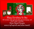 Christmas Animals 1 - Cut & Fold Card