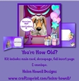 Youre How Old? - Unisex card