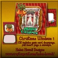 Christmas Window 1 - Tent Card