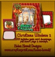 Christmas Window 2 - Tent Card