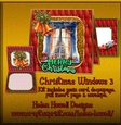 Christmas Window 3 - Tent Card