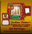 Christmas Window 4 - Tent Card