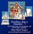 Christmas Shop and Snowman 1