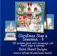 Christmas Shop and Snowman 4