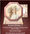 Beautiful Birthday 4 - Easel Card