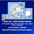 Baby Boy Christening/Naming