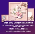 Baby Girl Christening/Naming