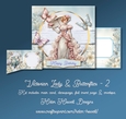 Victorian Lady and Butterflies 2 - Multi Occasions Card