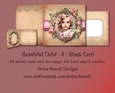 Beautiful Child 4 - Blank Card, suitable for various occasions