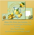 When life gives you lemons 4 - Blank Card