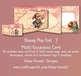 Bunny Pop Out 2 - Multi Occasions Card