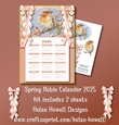 Spring Robin Calendar 2025
