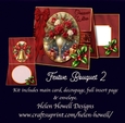 Festive Bouquet 2 - Tent Card