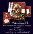 Festive Bouquet 3 - Tent Card
