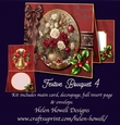 Festive Bouquet 4 - Tent Card